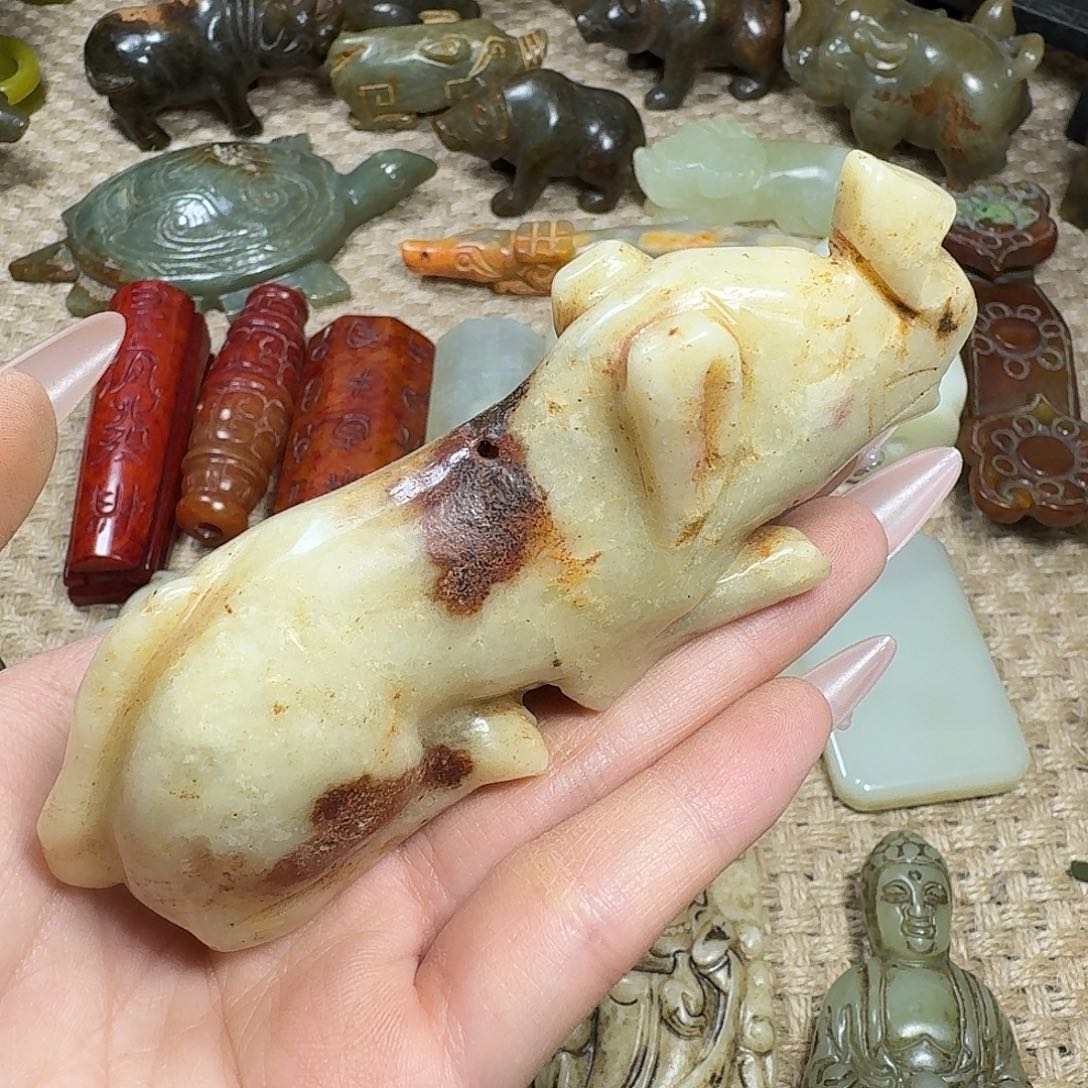 白玉菩提吊坠挂件