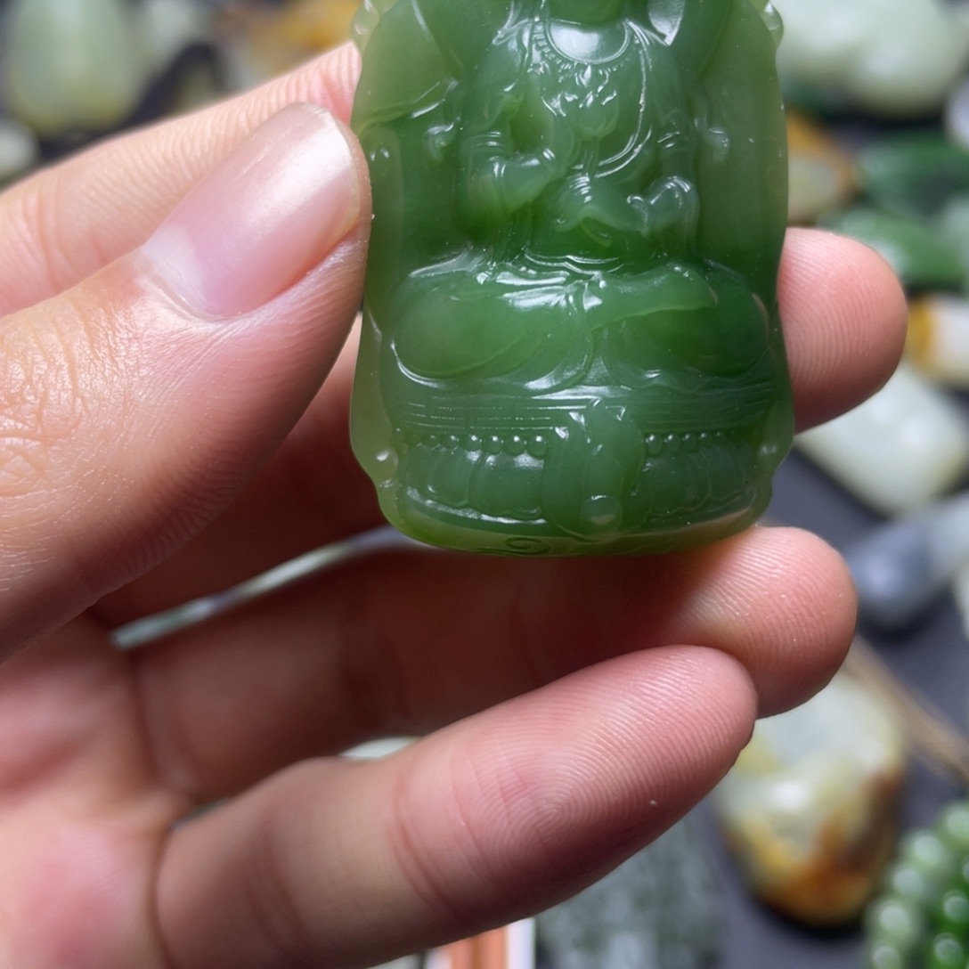 吊坠(不含链)未镶嵌和田玉