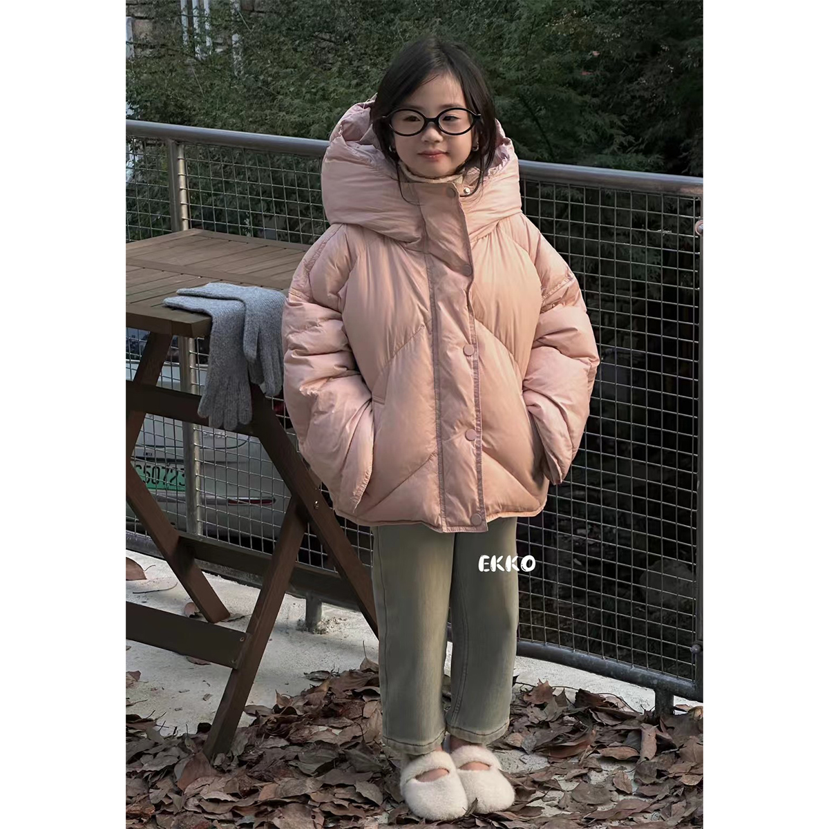 女童羽绒服冬季新款儿童防风加厚女宝宝保暖洋气连帽外套24121962