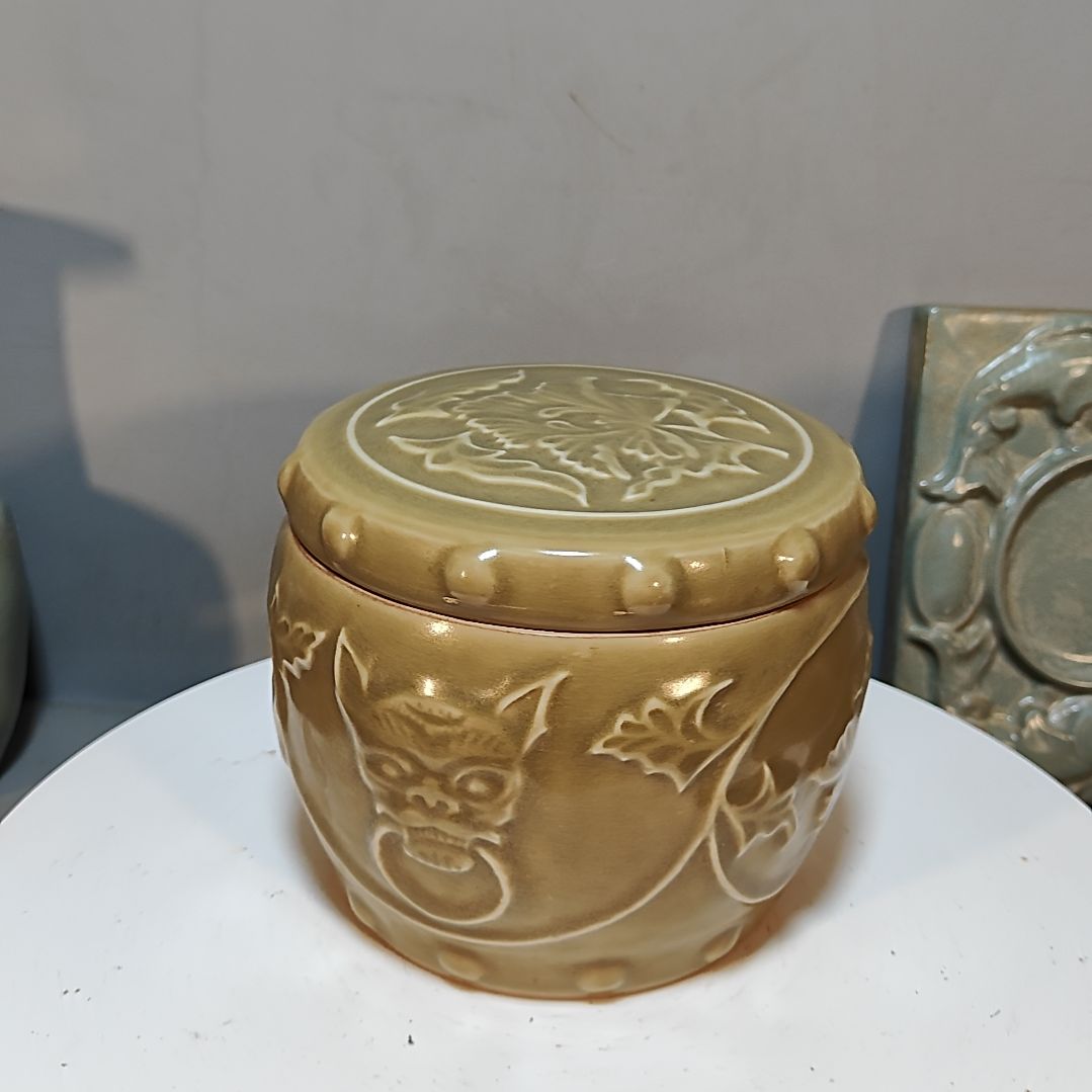 碗竺*有越窑全品相陶瓷一个