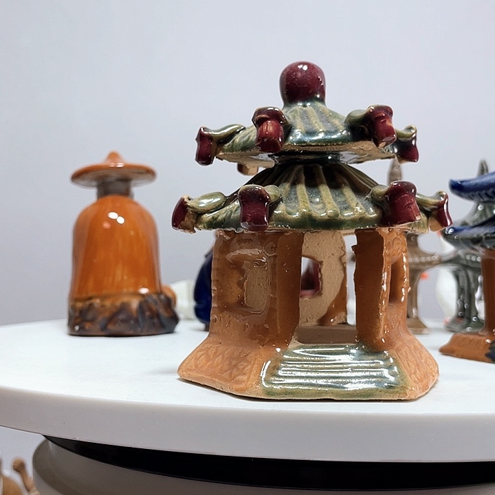 有机玻璃盆景假山鱼缸造景