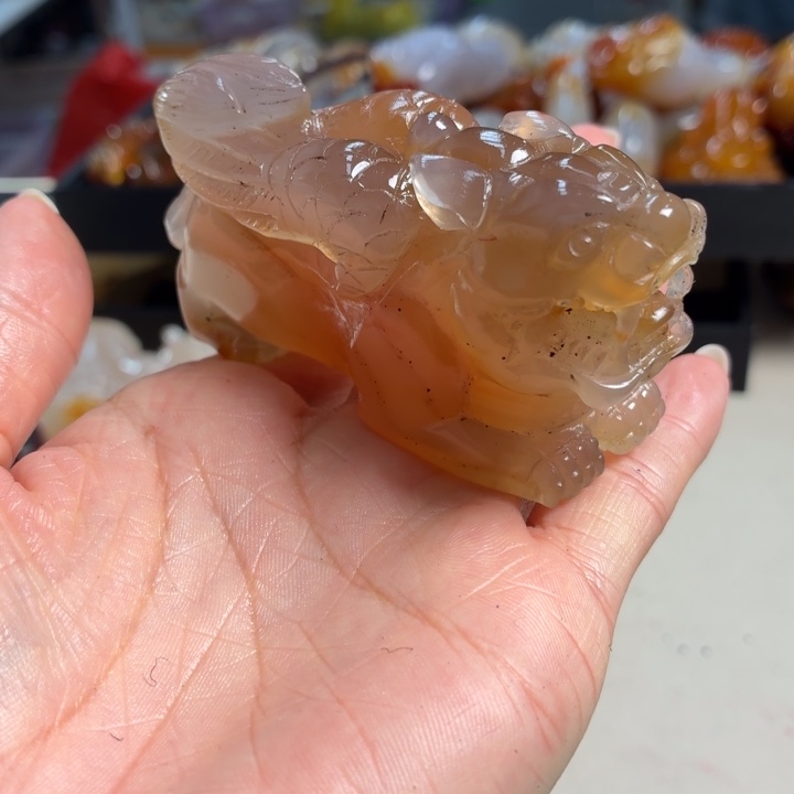 玛瑙/玉髓未镶嵌吊坠(不含链)