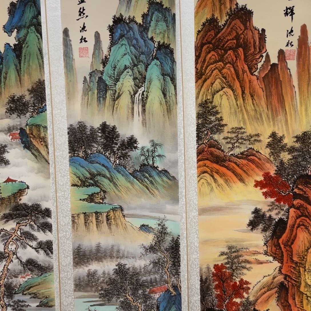 QB四幅一套作品！带证书！只限一单 