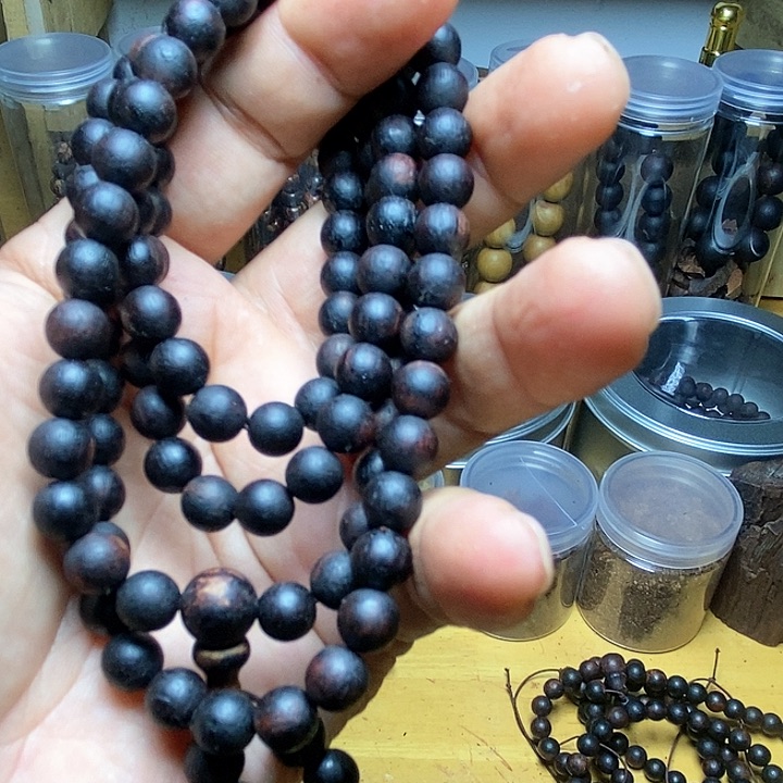 木《*》缅甸小叶降真香0.8多圈手串