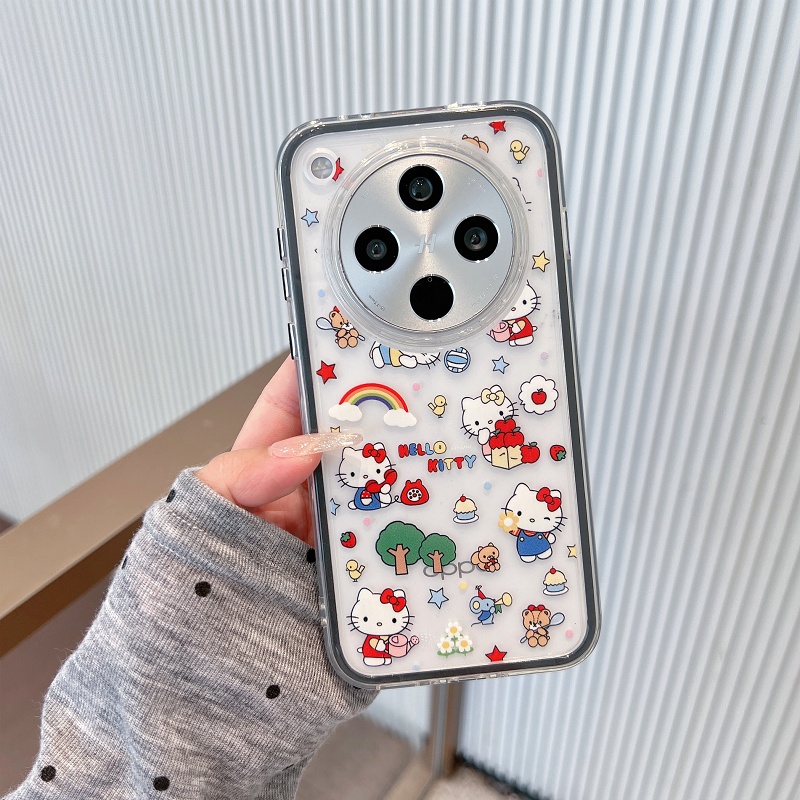 二合一韩系可爱猫咪适用苹果oppofindx9手机壳华为荣耀vivo小米17