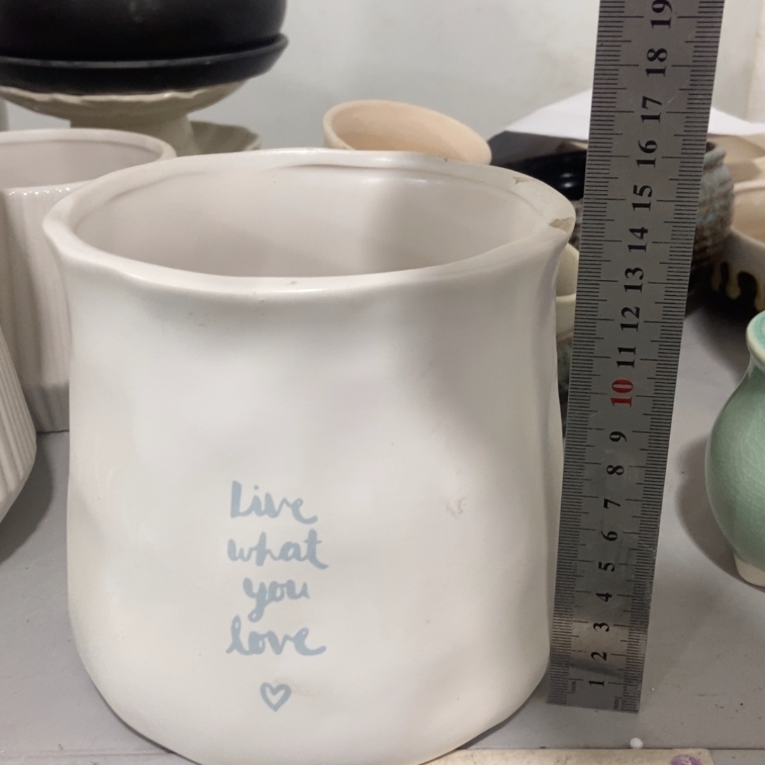 红陶微瑕高温陶瓷花盆