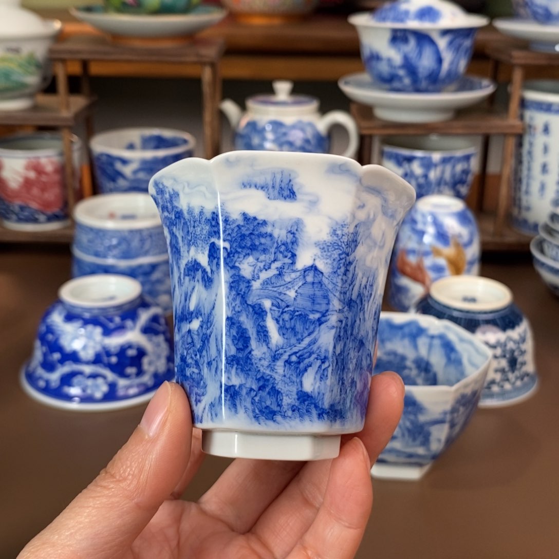 景德镇陶瓷手工手绘