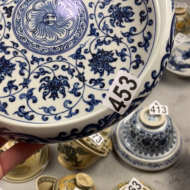 1***虎瓷片手工手绘手工制作