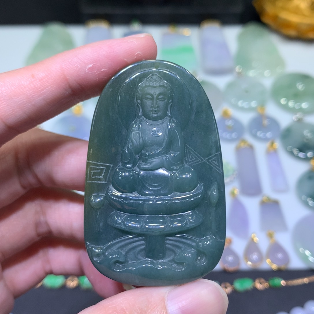 翡翠吊坠(不含链)未镶嵌