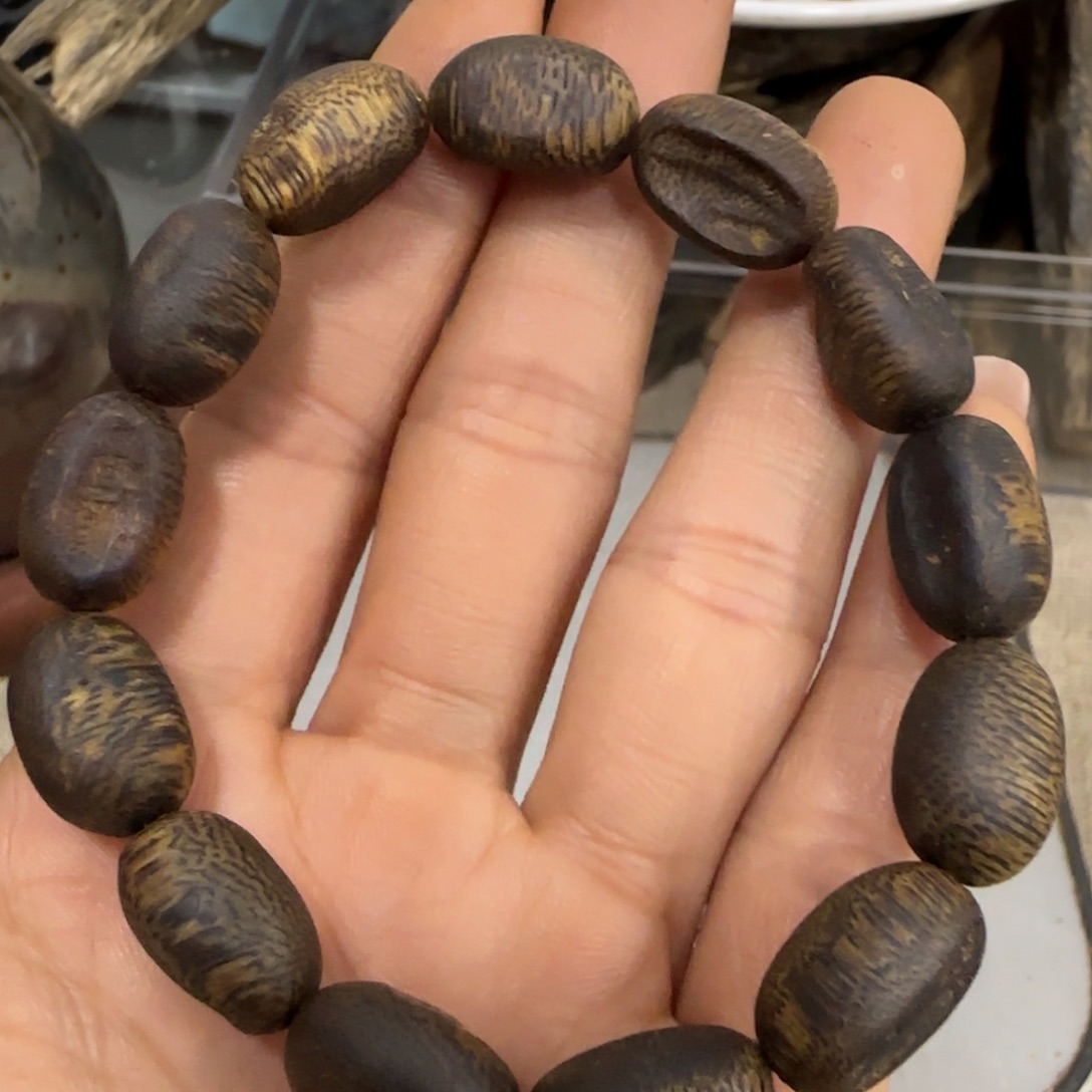 沉香木手串海南棋楠沉香99分手串8.8