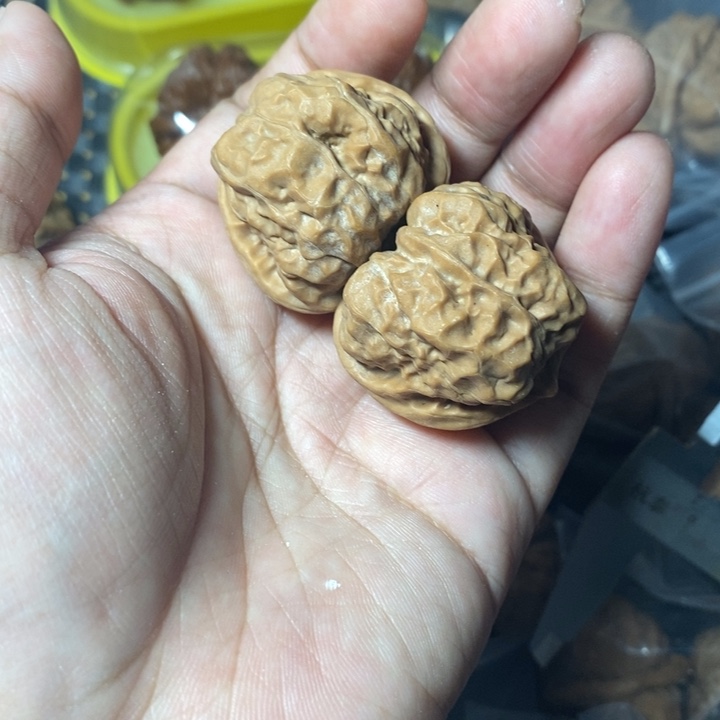 文玩核桃把件蛤蟆36全