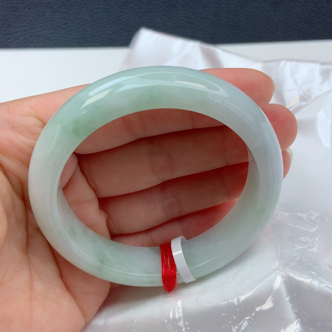 未镶嵌手镯翡翠55圈