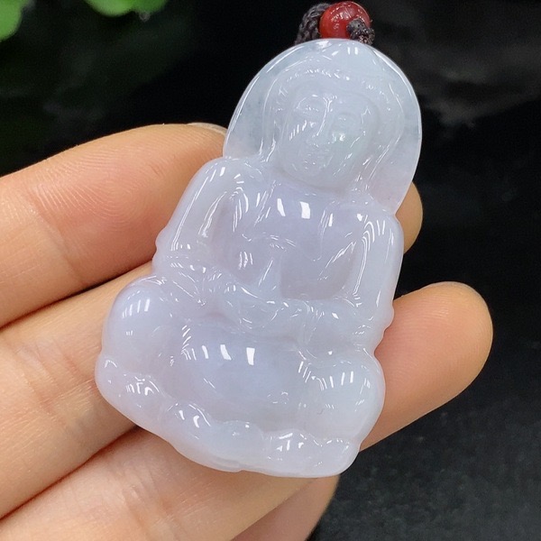 L42-天然A货翡翠-观音