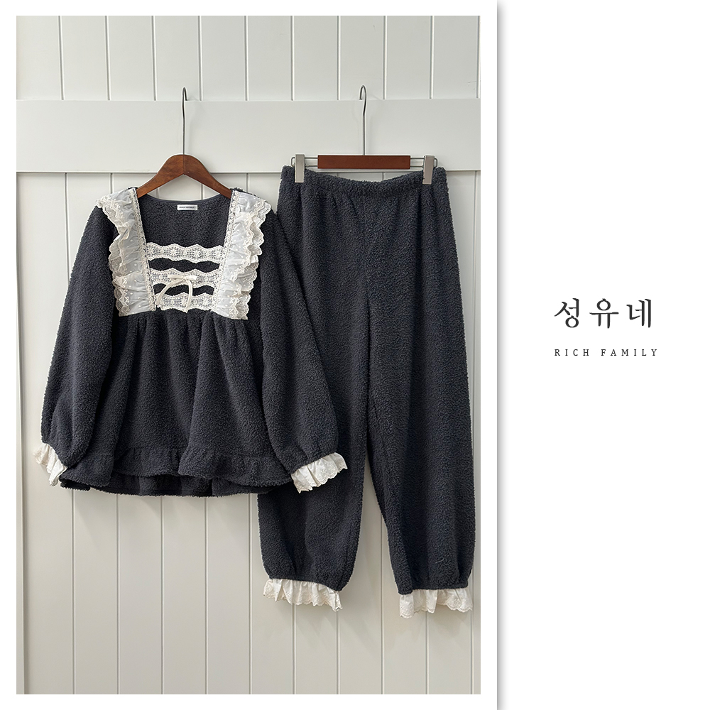 小裕家》2025ins新品爆款/显瘦减龄超暖和/韩国pb品牌正品睡衣2127