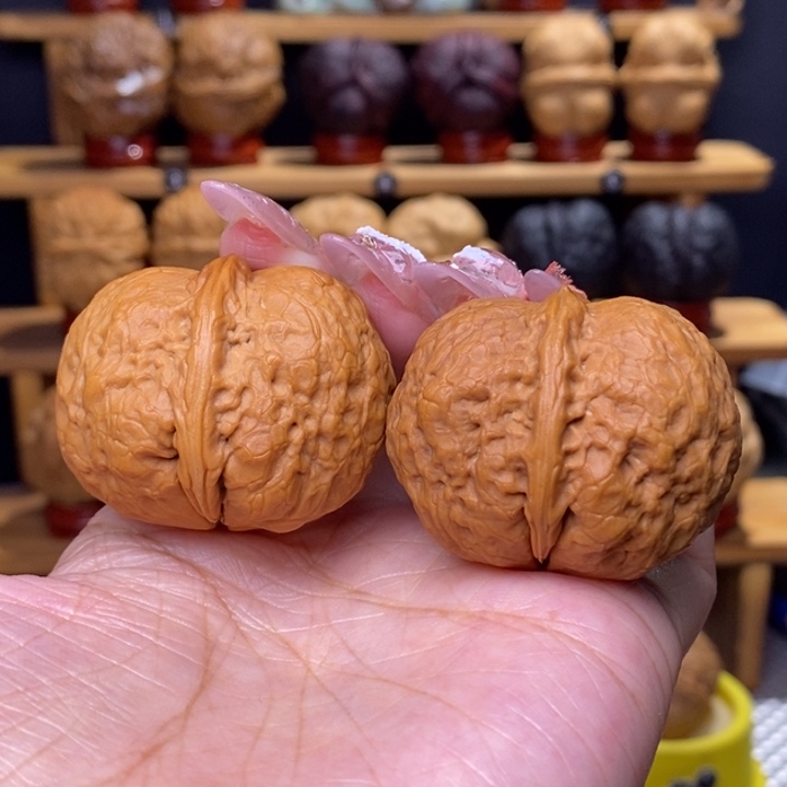 把件文玩核桃保山化石26号41尺