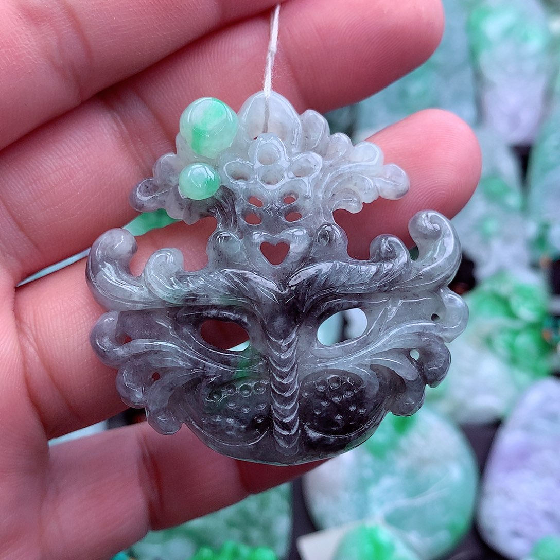 翡翠吊坠(不含链)未镶嵌