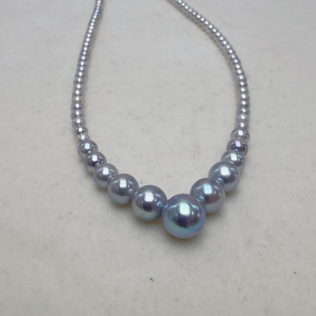 项链海水珍珠银S925镶嵌@@xc006