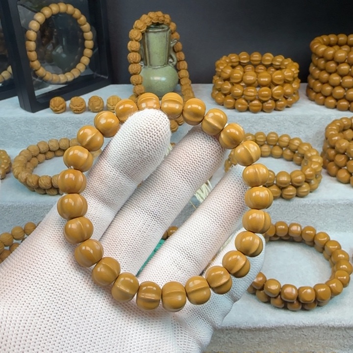 核桃手串/手链1*三花1.0+鲨鱼背