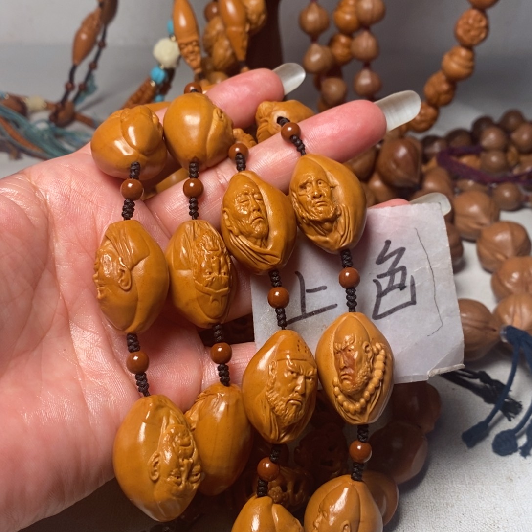 橄榄核吊坠三疯罗汉脖挂