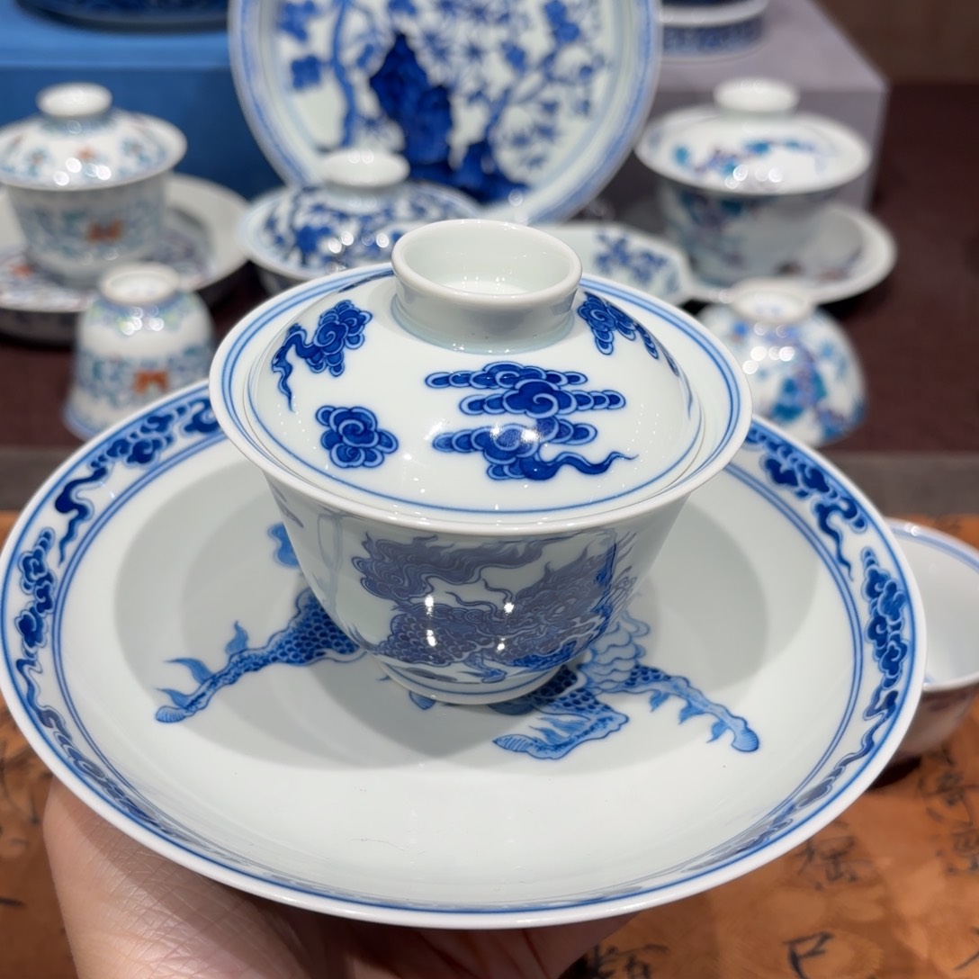瓷片景德镇纯手工手绘