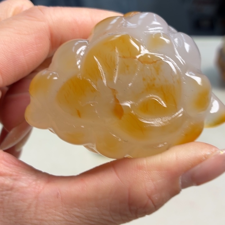 玛瑙/玉髓未镶嵌吊坠(不含链)