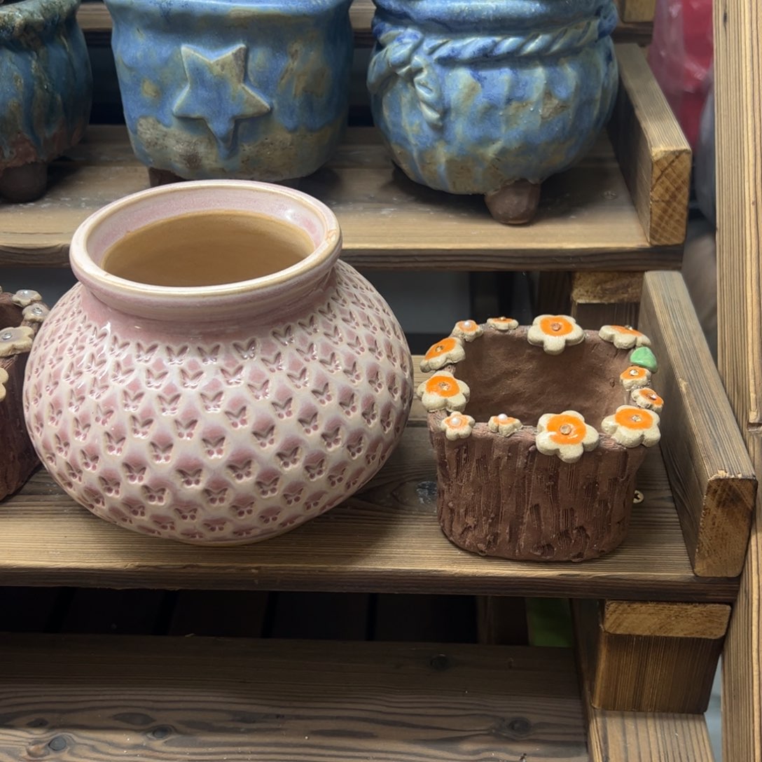 红陶花*唐朝多肉花盆