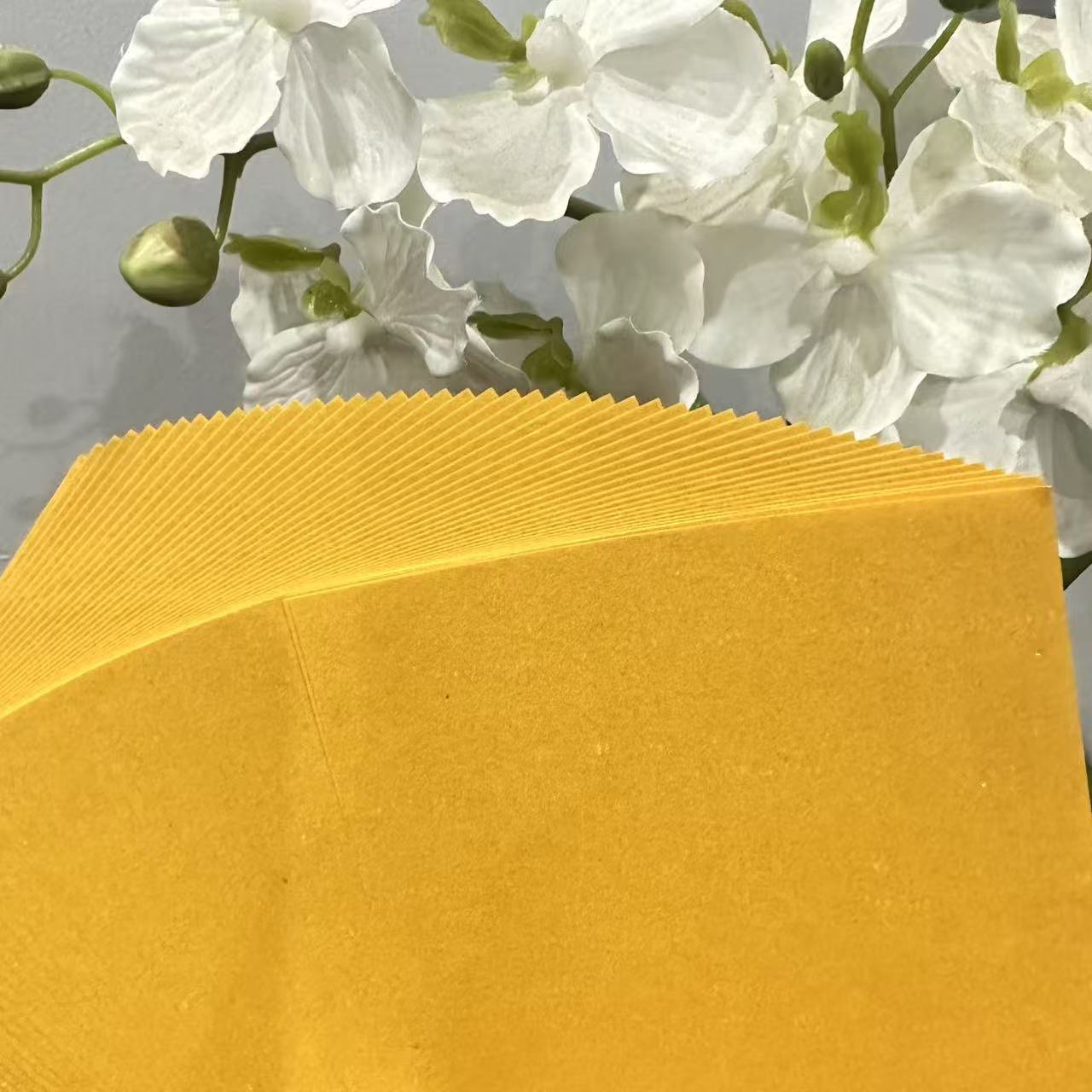 15*20双面加厚留金纸传统手工折纸莲花灯厂家直销（送袋子）