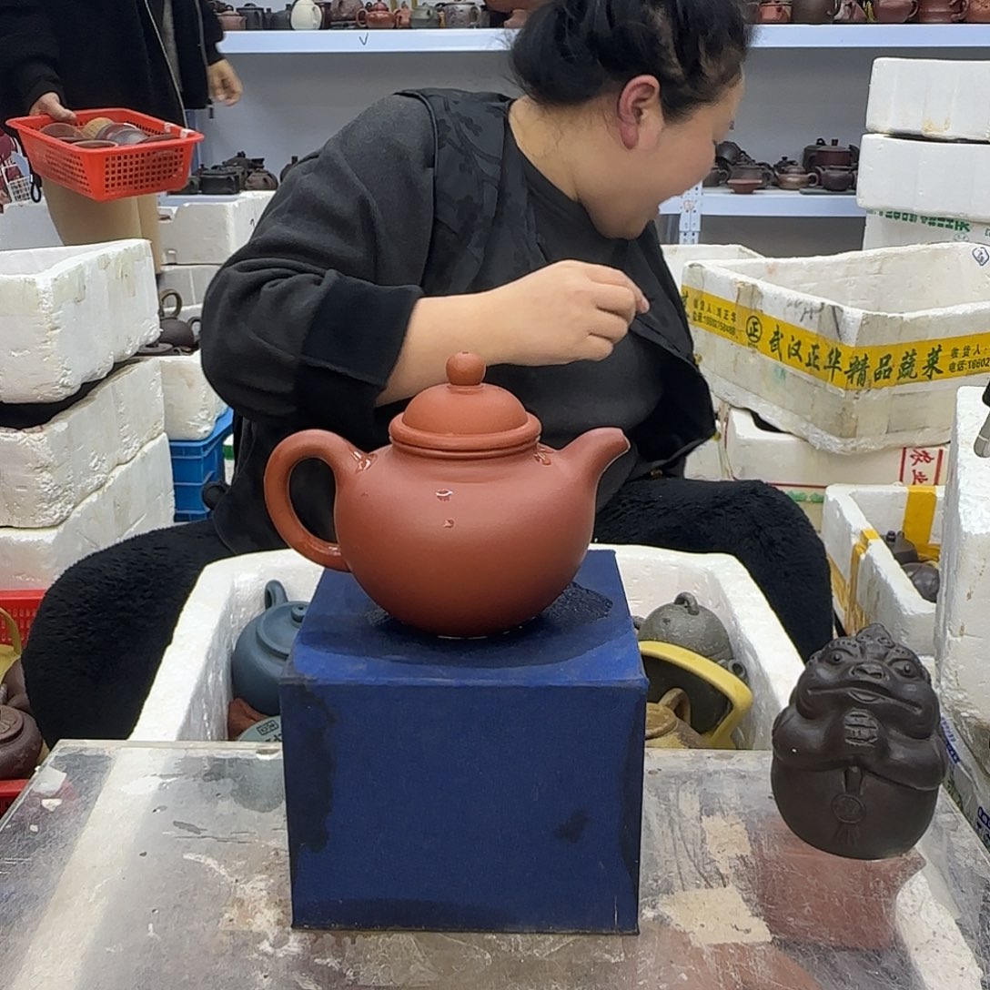 紫砂茶壶宜兴紫砂壶瑕疵处理