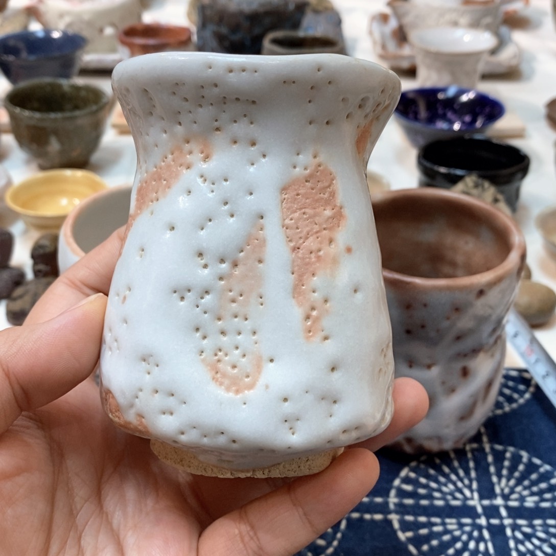 柴烧侘寂粗陶茶具