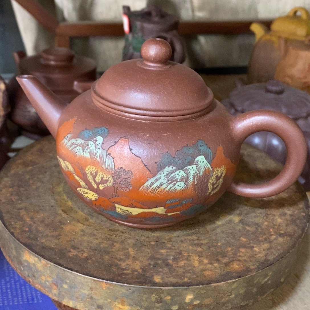 紫砂茶壶原矿手工144