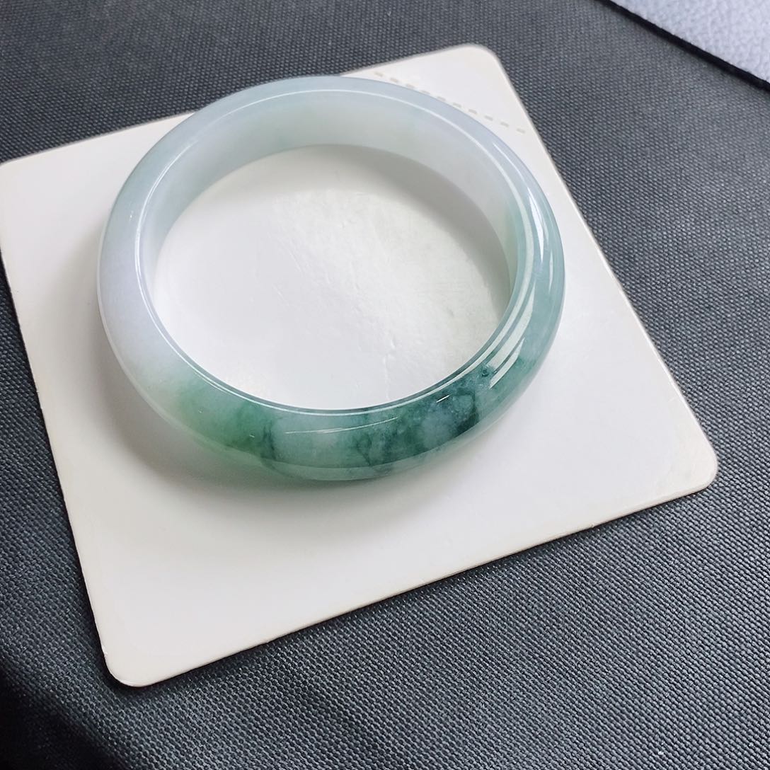 未镶嵌手镯翡翠57.1圈口