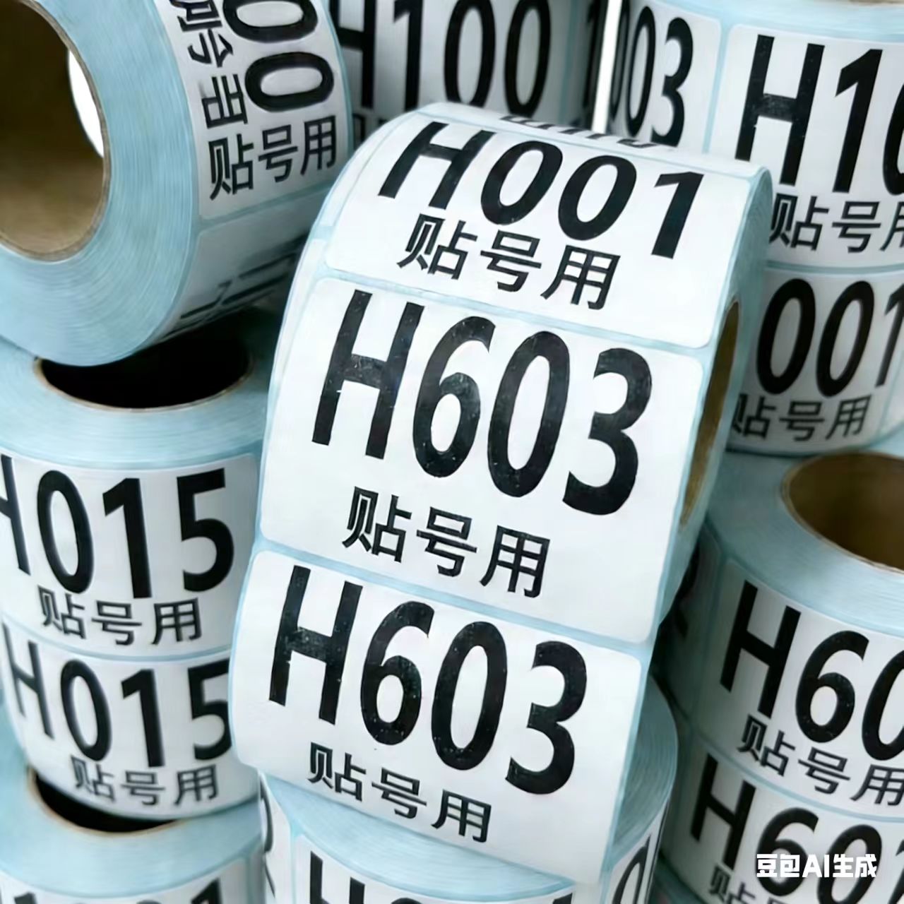 直播展示用 标签纸-H500-H549