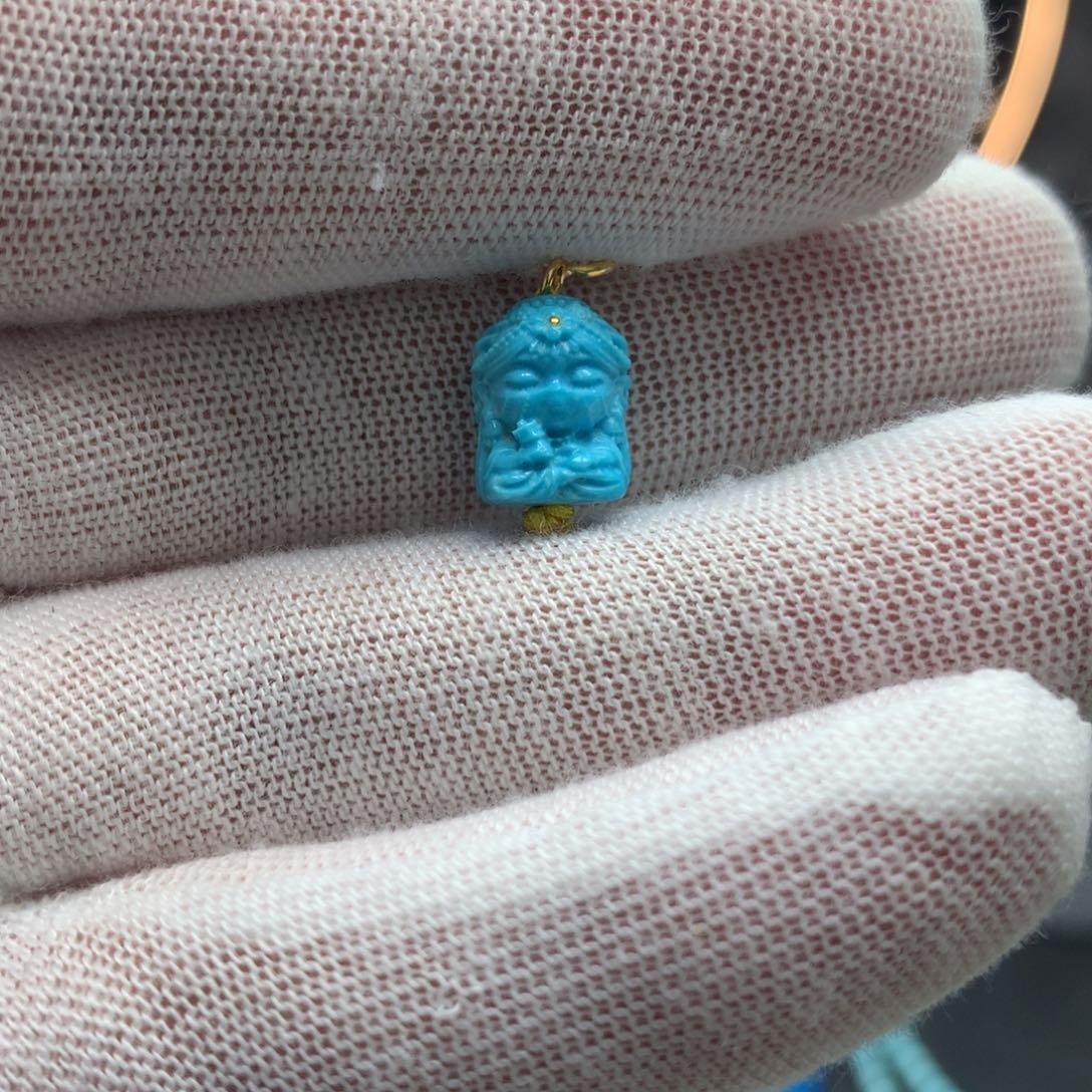 绿松石挂件未镶嵌