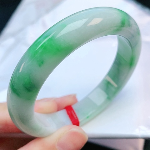 未镶嵌手镯翡翠52圈口881424