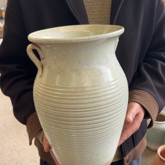 紫砂花盆高32口20————