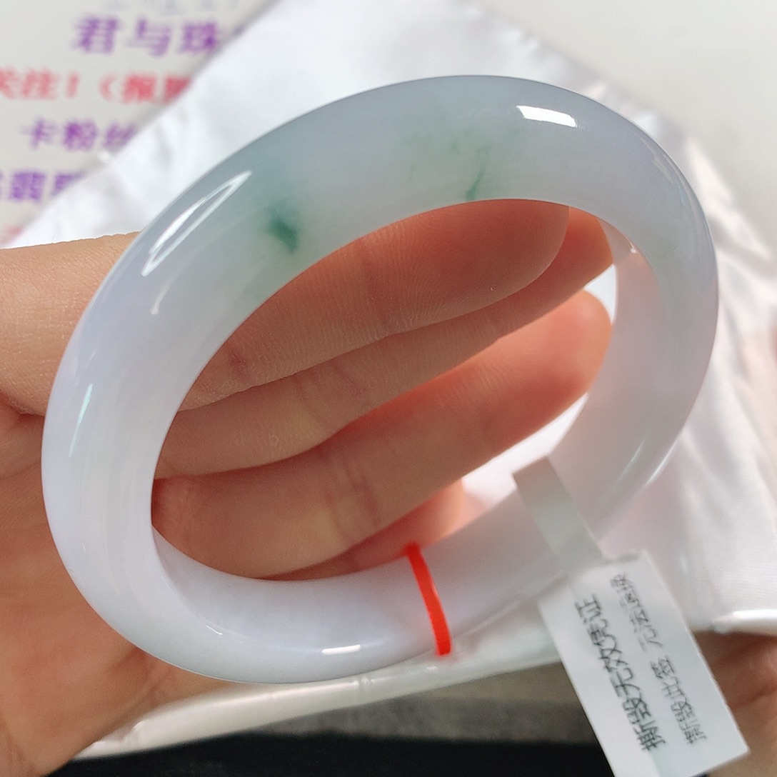 翡翠手镯未镶嵌 正圈⑨③