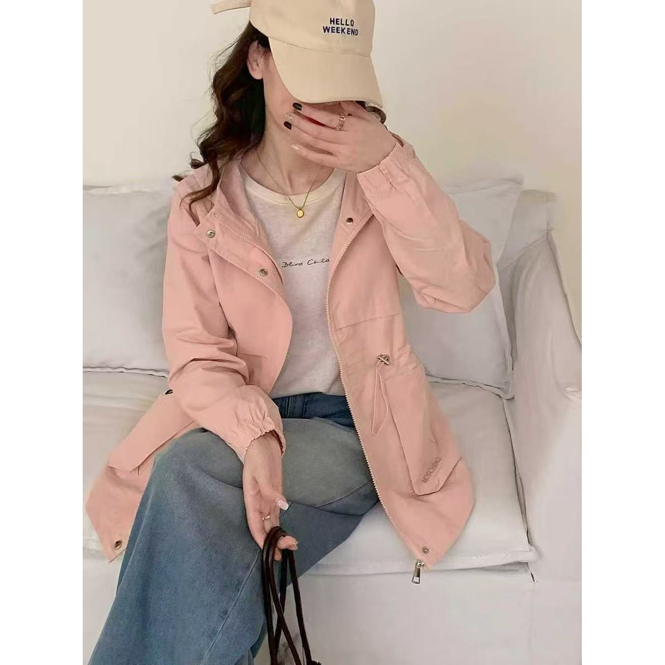 0717 M款号B1122-21025外套春秋新款洋气时尚显瘦休闲J7-4