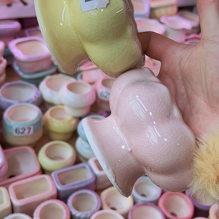 陶瓷花盆当场凑满12包邮