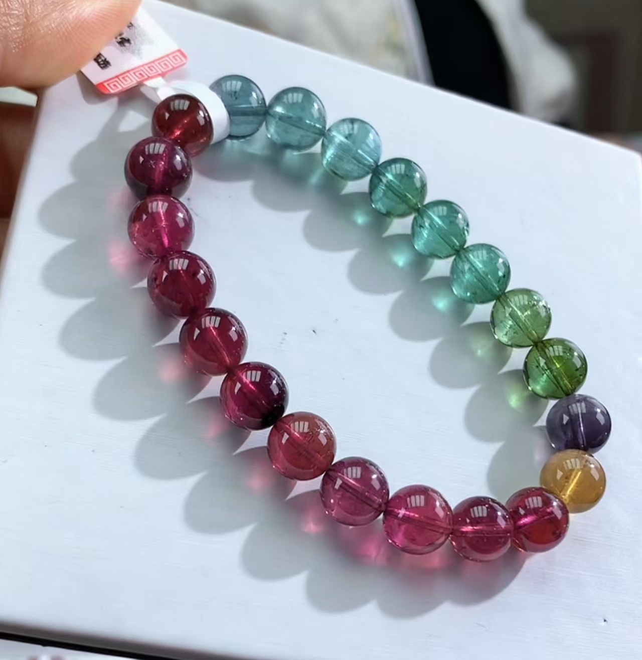 碧玺手串多样性发货