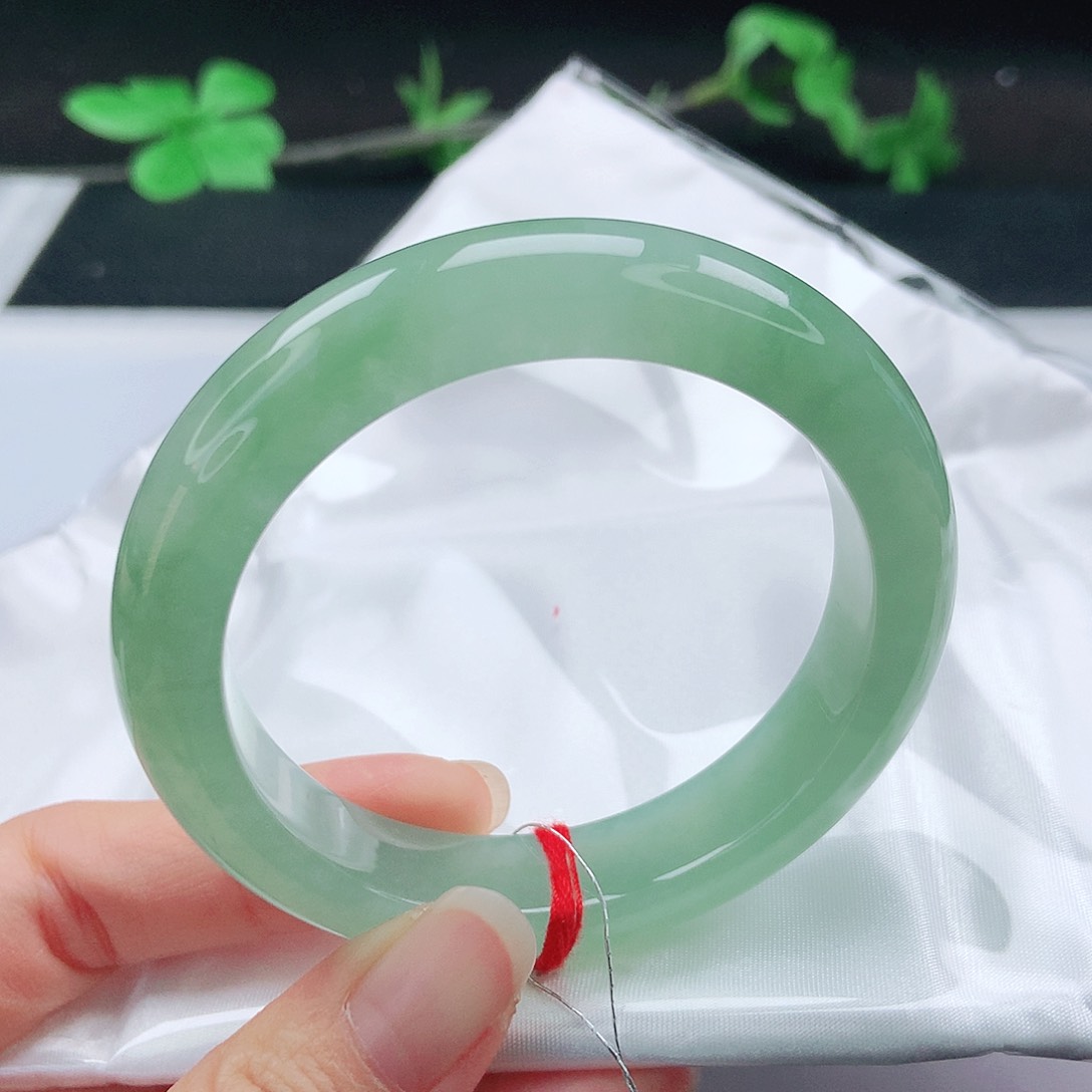 未镶嵌手镯翡翠55圈