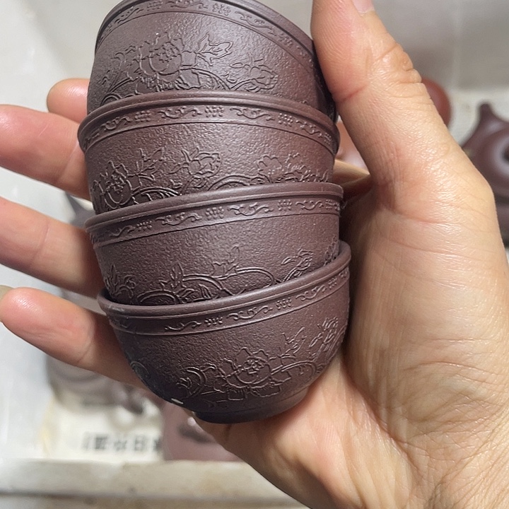 茶壶绿泥紫砂茶具