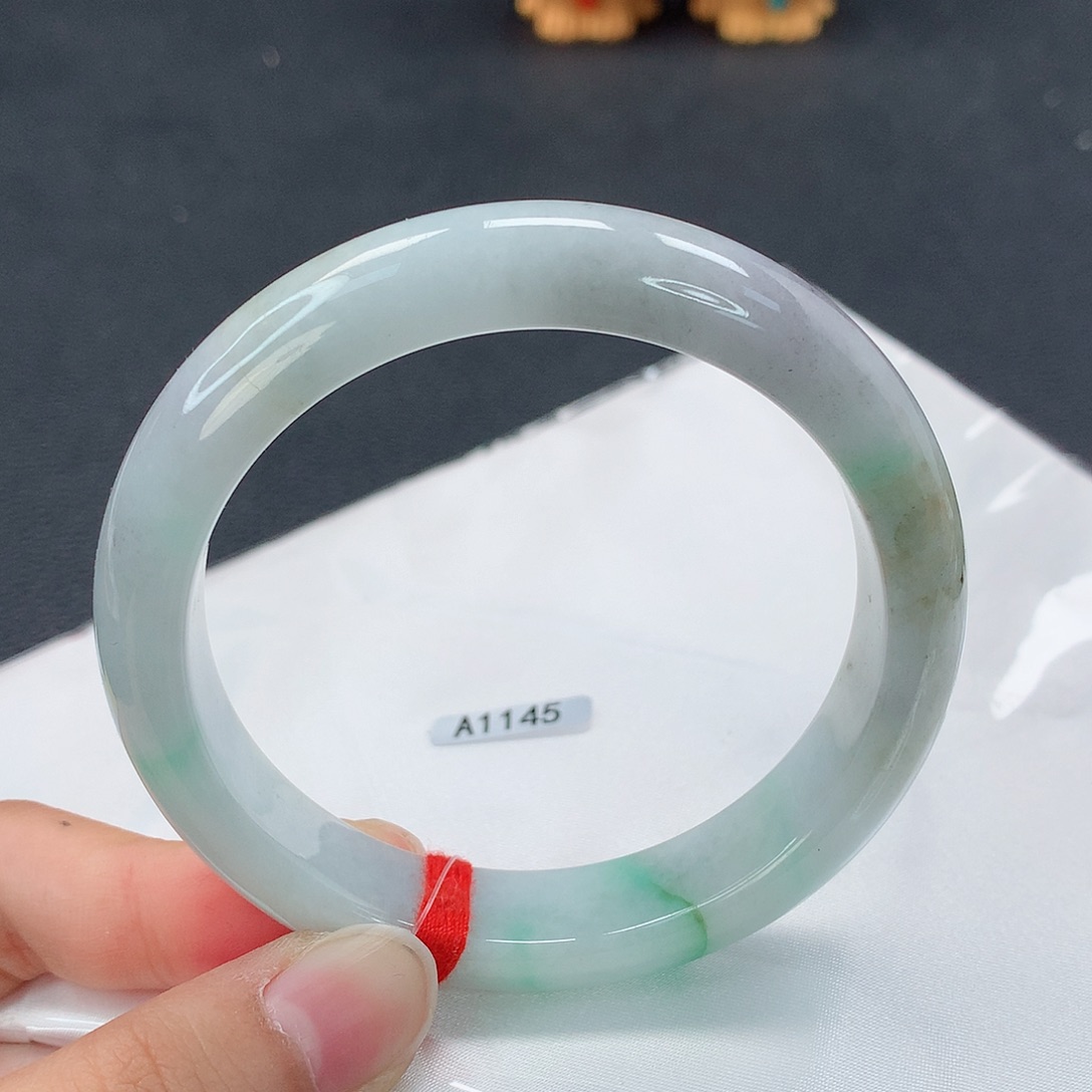 翡翠手镯未镶嵌正圈61 翡翠手镯12