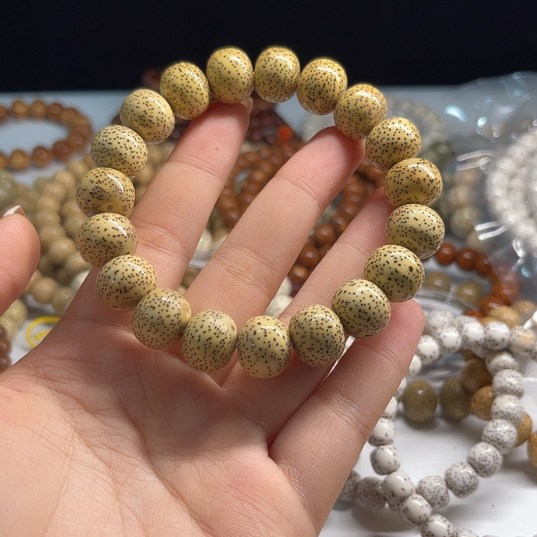 简***单星月菩提吊坠14/12藏桶