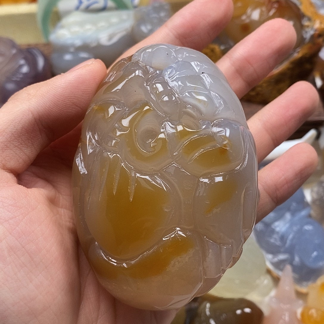 玛瑙/玉髓未镶嵌颈饰