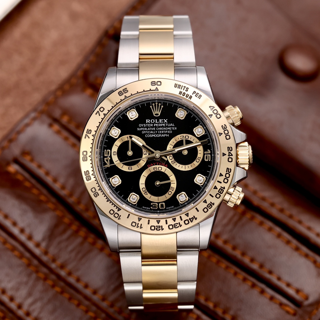 95新 Rolex/劳力士 迪通拿116503 黑色钻石刻度 2023年4月保卡