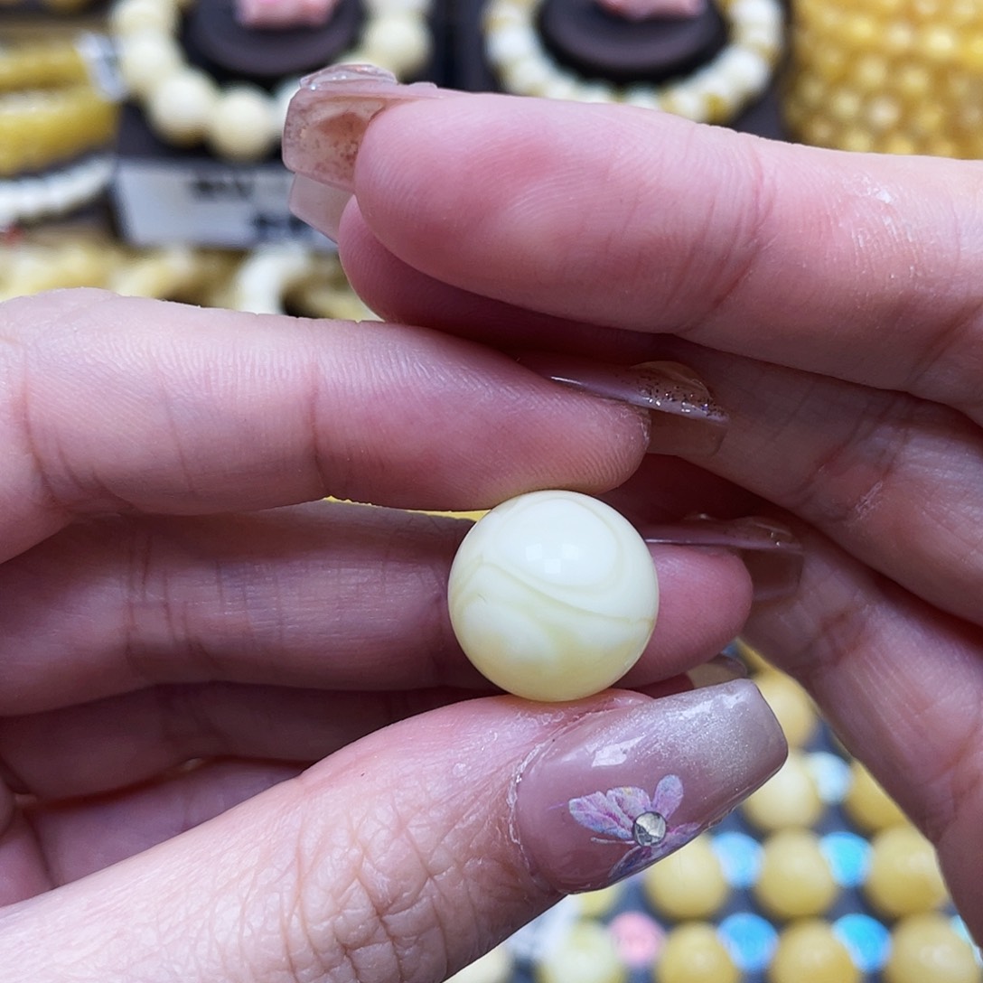 琥珀珠宝奇石未镶嵌15.4mm