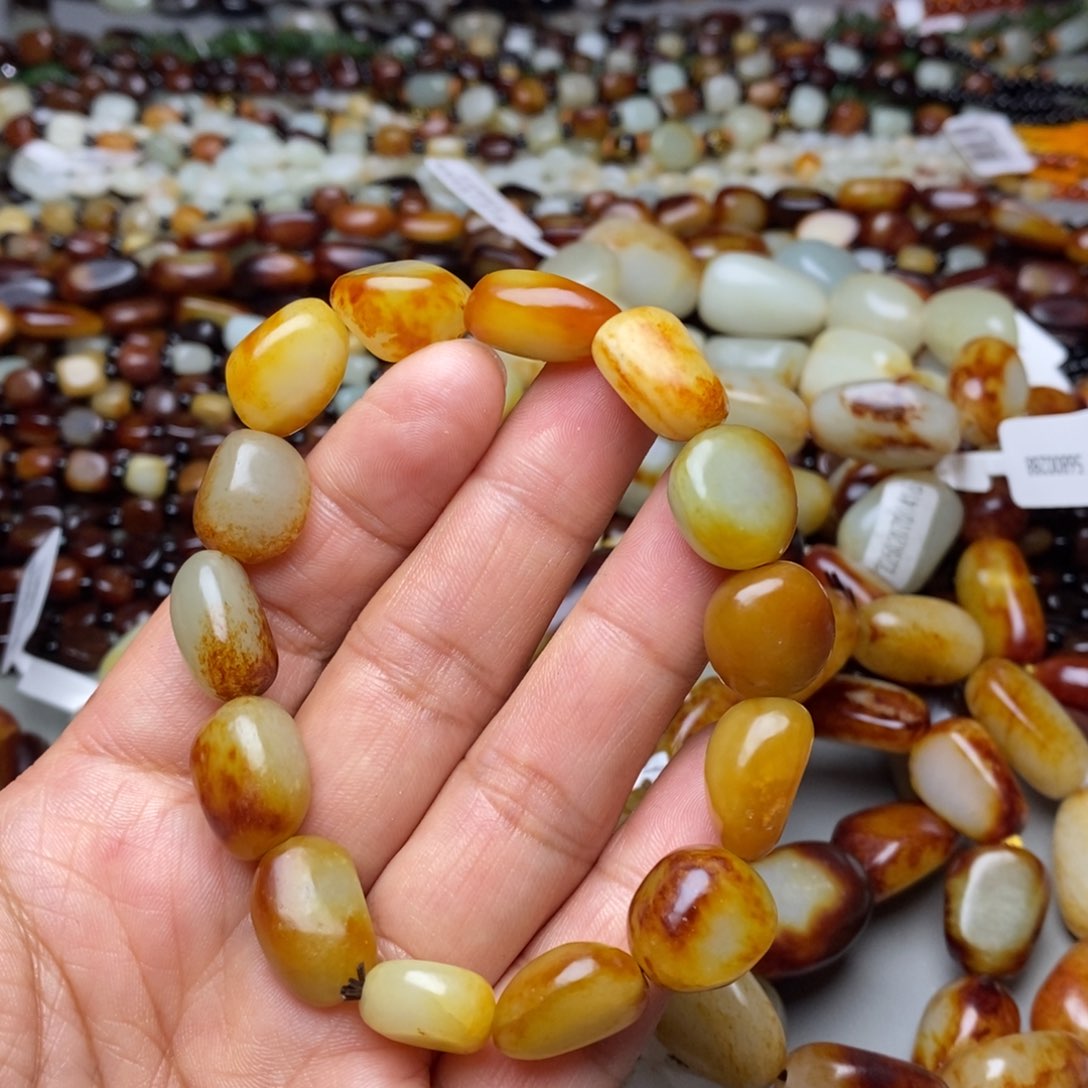 和田玉手链未镶嵌