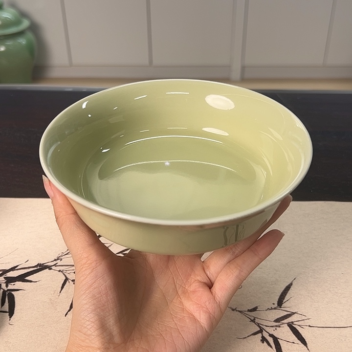 龙泉云间青瓷小米茶器