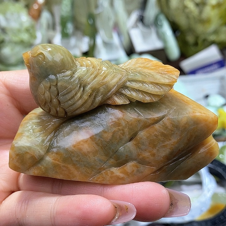 岫玉岫玉手把未镶嵌