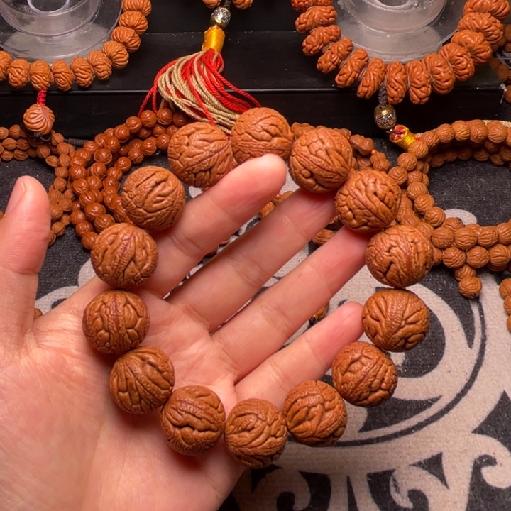 手串桃核龙纹龙珠17